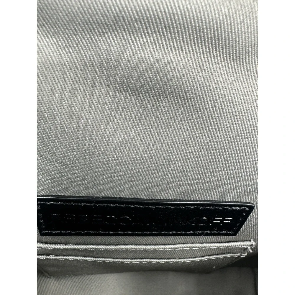 Rebecca Minkoff Chevron Quilted Small Love Crossbody Bag Marina NWT